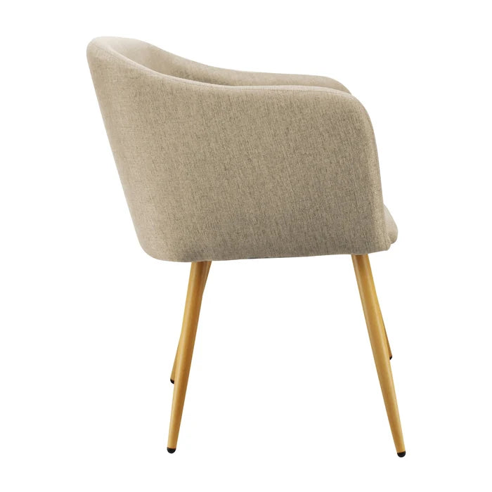 SILLA CHARLA CON BRAZOS PATAS MADERA