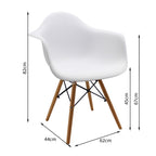 SILLA DKR CON BRAZOS