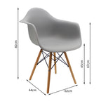 SILLA DKR CON BRAZOS