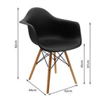 SILLA DKR CON BRAZOS