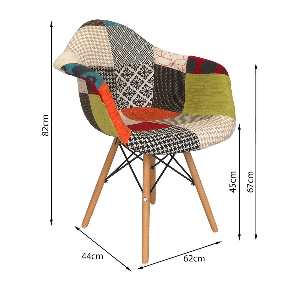 SILLA DKR CON BRAZOS