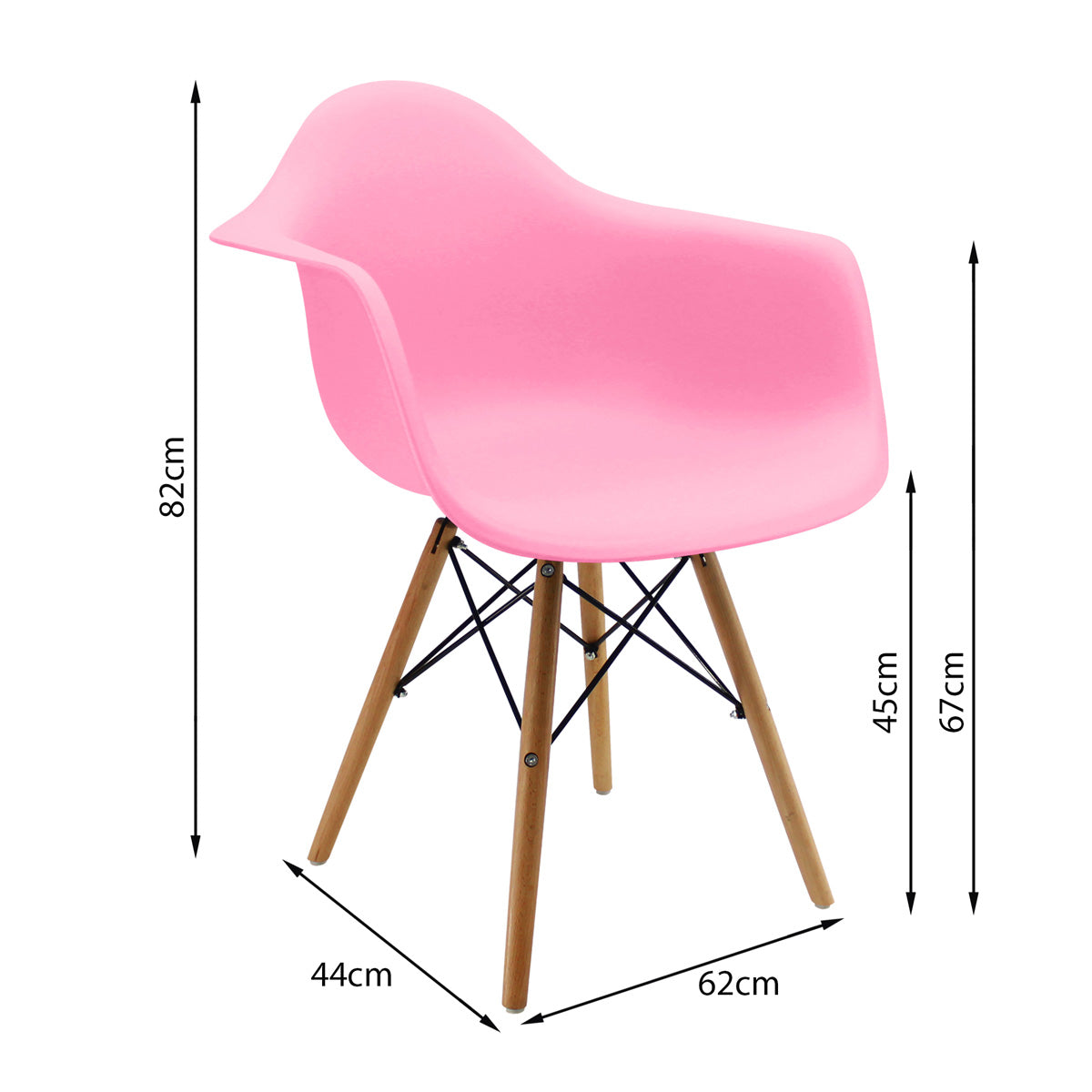 SILLA DKR CON BRAZOS
