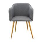SILLA CHARLA CON BRAZOS PATAS MADERA