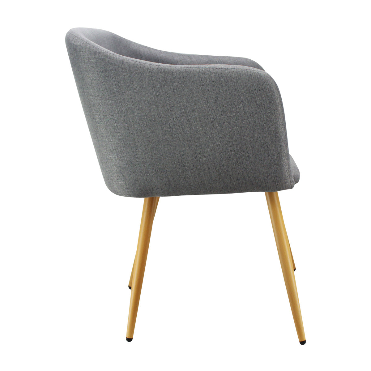 SILLA CHARLA CON BRAZOS PATAS MADERA
