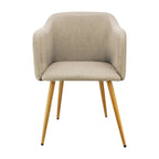 SILLA CHARLA CON BRAZOS PATAS MADERA