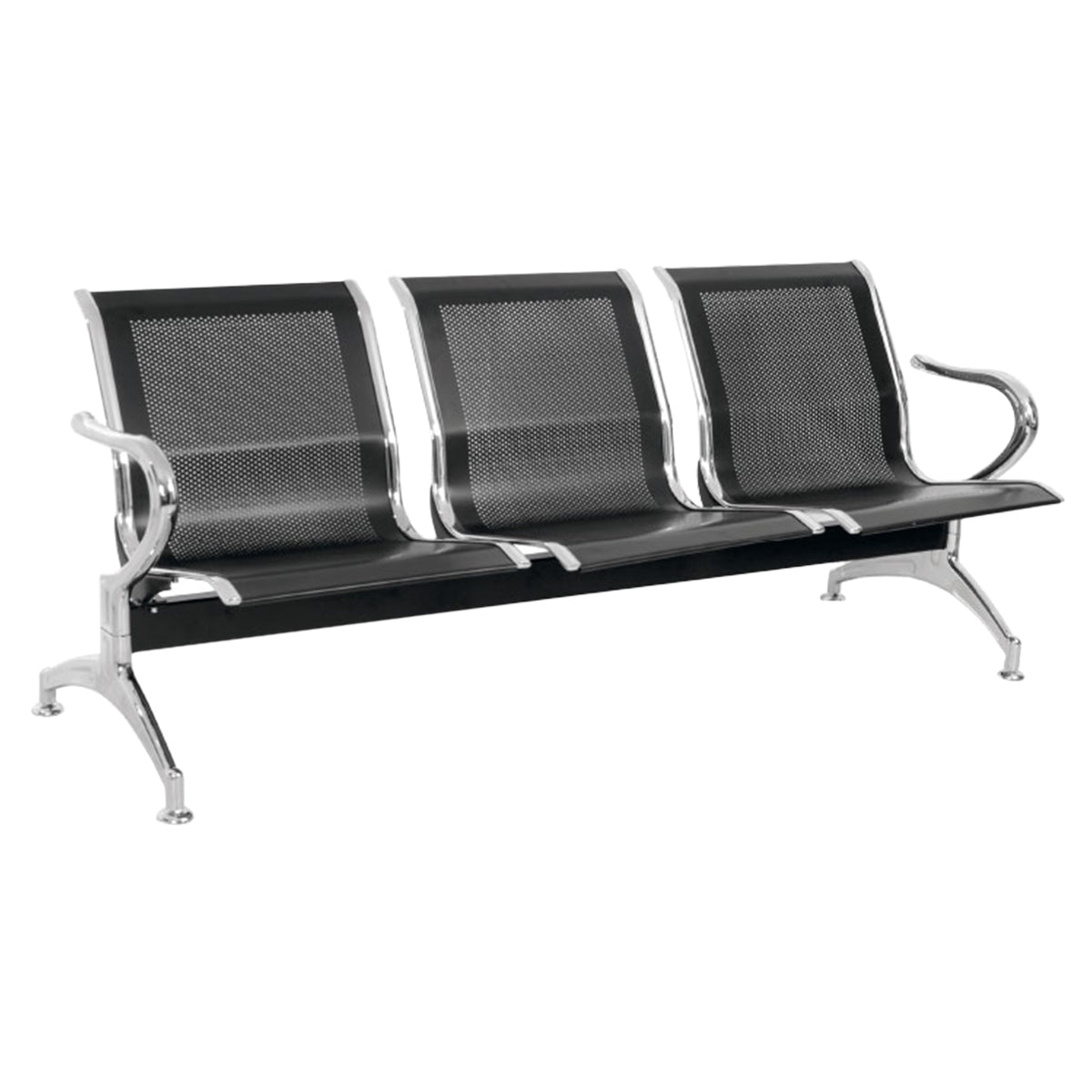 TANDEM ACERO GRIS Y CROMO