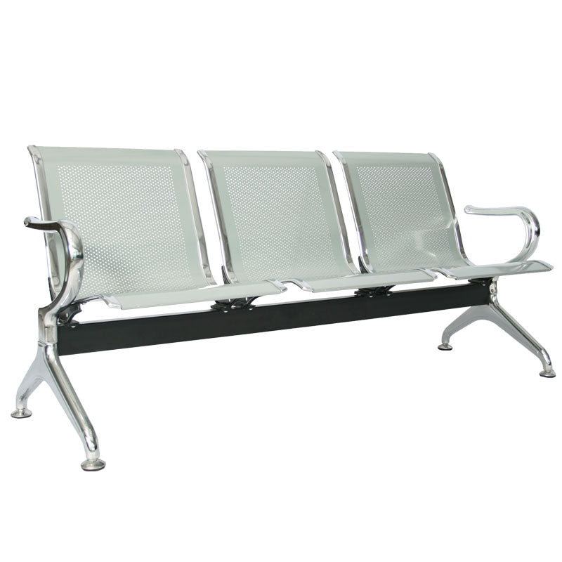 TANDEM ACERO GRIS Y CROMO
