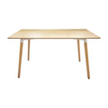 MESA COMEDOR BRAVUS TAPA MADERA