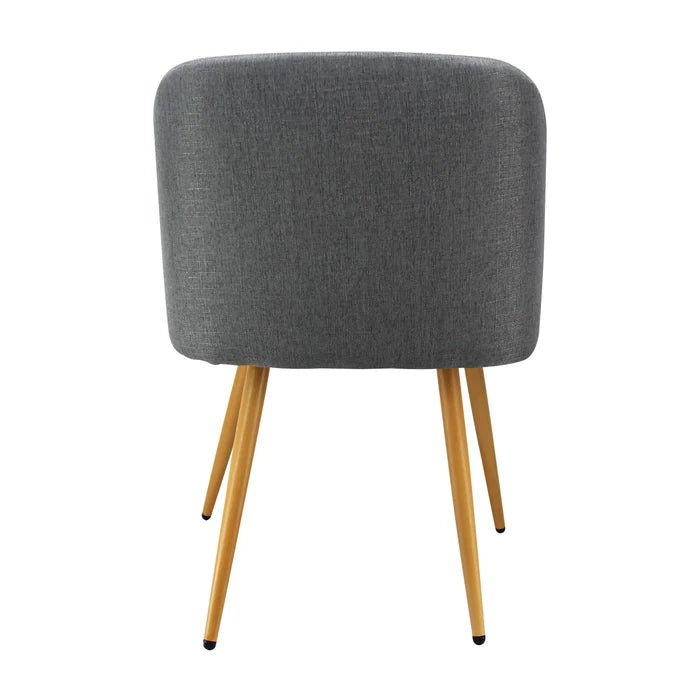 SILLA CHARLA CON BRAZOS PATAS MADERA