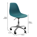 SILLA DKR CON RUEDAS EAMES