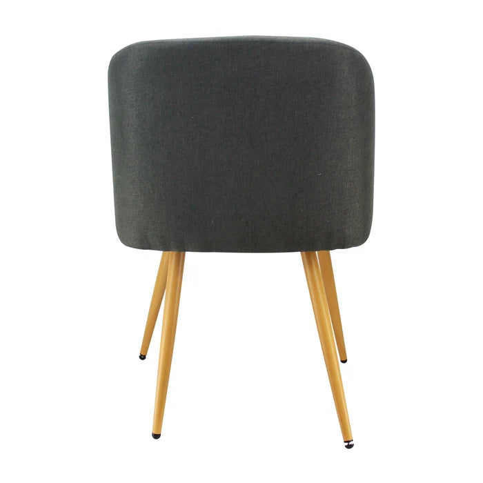 SILLA CHARLA CON BRAZOS PATAS MADERA