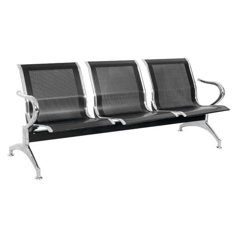 TANDEM ACERO GRIS Y CROMO